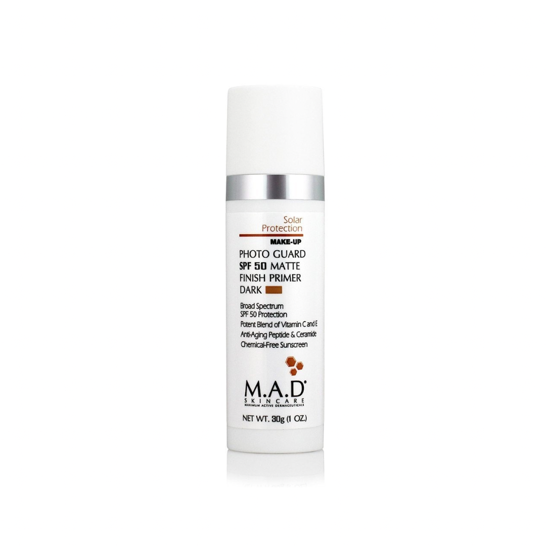 SPF 50 Matte Finish Primer : Dark Tone