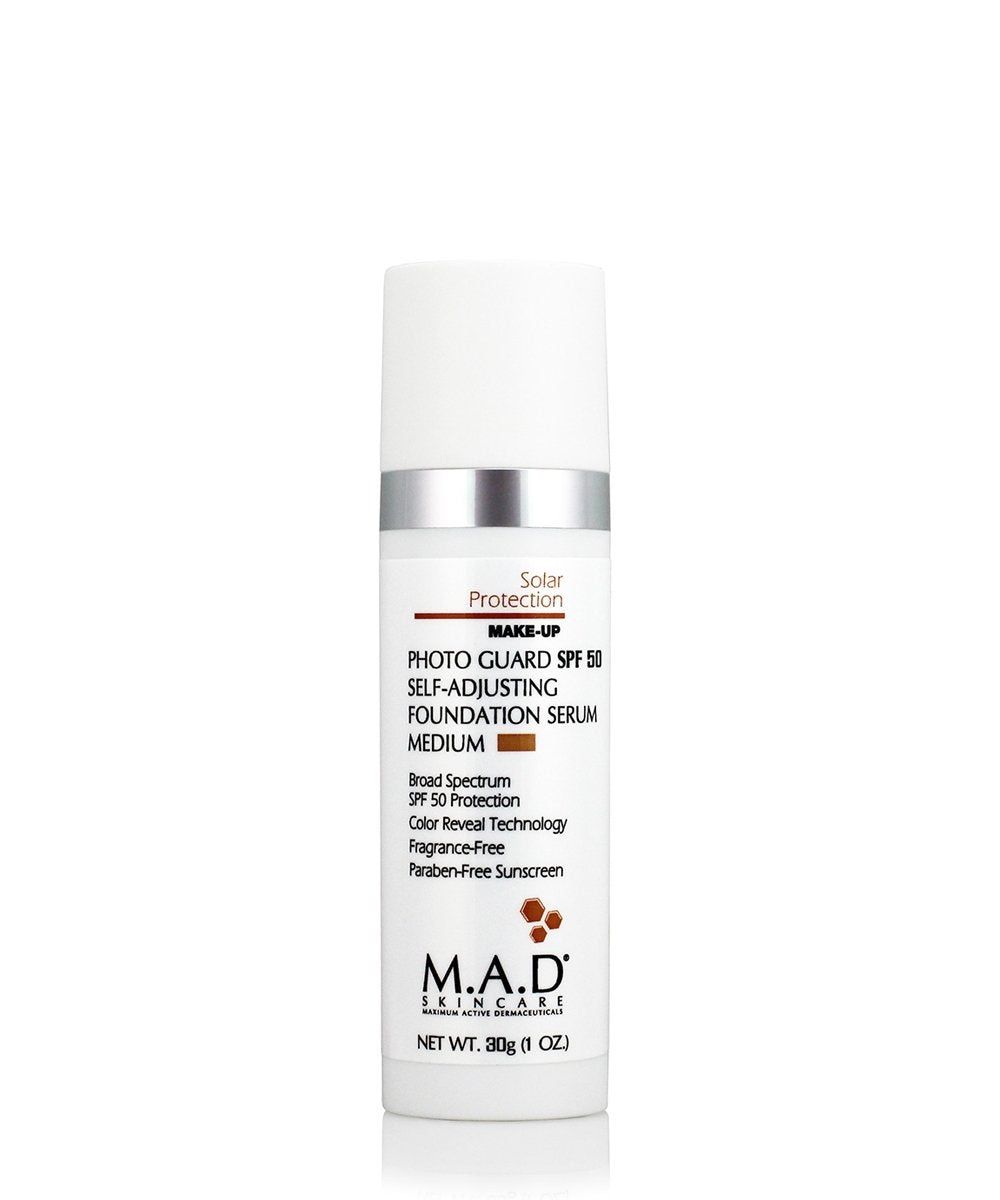 SPF 50 Self-Adjusting Foundation Serum: Medium Tone