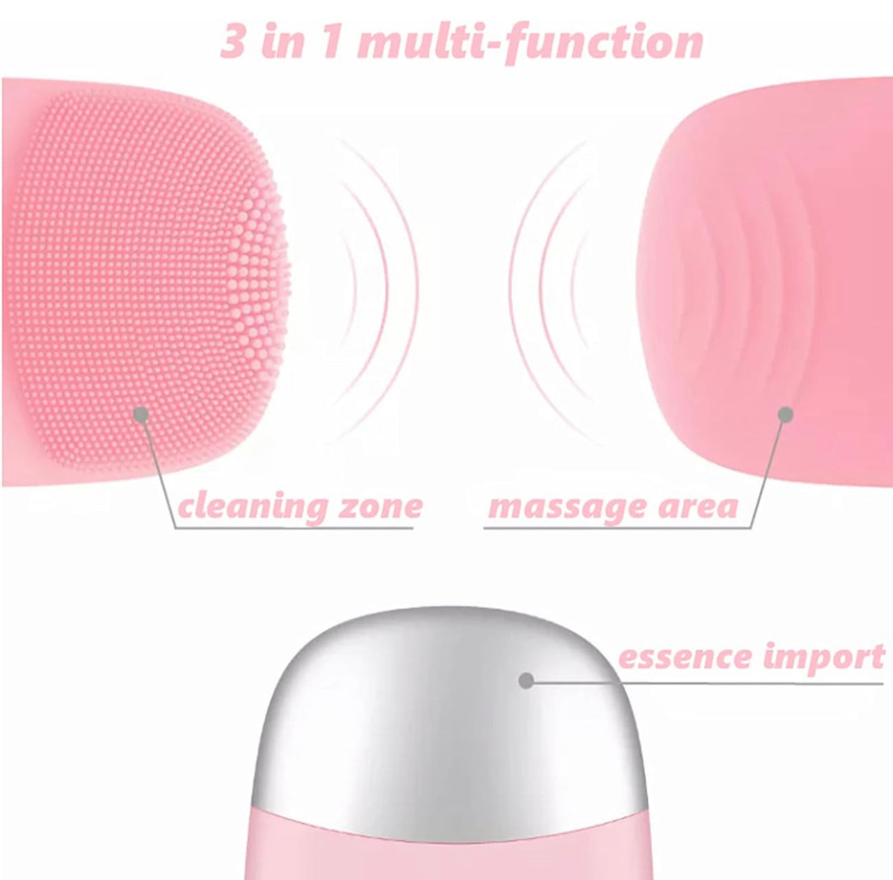 Electric Silicone Face Brush